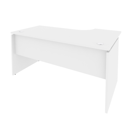 Стол эргономичный левый Onix O.SA-1L 1580x980x750 (Белый Бриллиант)