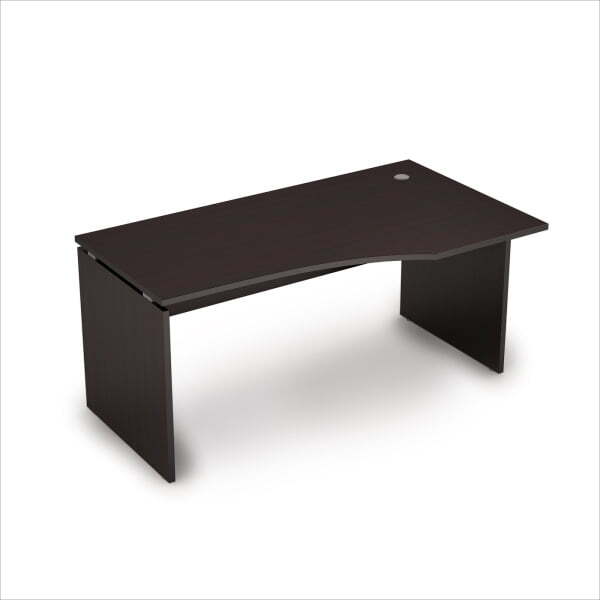 6С.021 Стол криволинейный (1600x900x750) (Венге)