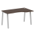 Стол криволинейный правый Metal System Style БА.СА-2 Пр 1400x900x750 (Дуб Наварра/Серый металл)