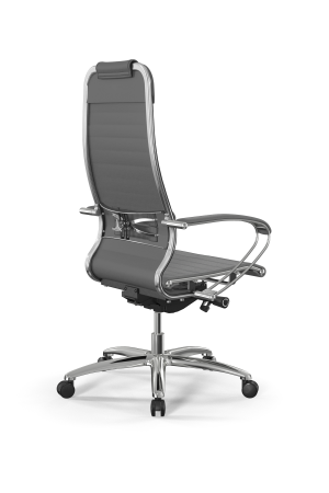 Кресло для руководителя Метта Samurai L1-3K - Infinity /Uc02/Nc02/K2cL(M26.B31.G20.W03) (Серый)