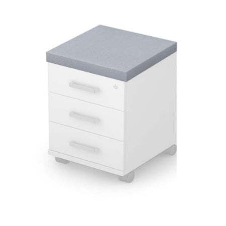 6ПТ.002 Подушка для тумбы (394x454x50) (New grey)