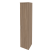 Шкаф высокий узкий правый Onix O.SU-1.9R 400x420x1977 (Тиквуд Светлый)