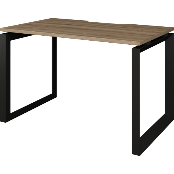 Стол на металлокаркасе Аргентум-МП НТМП.О-120 1200x730x750 (Дуб сафари/Антрацит)