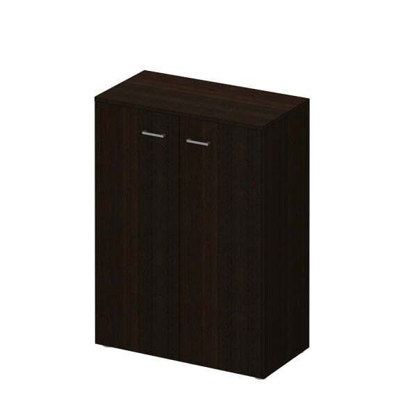 Шкаф для документов средний закрытый Талант 762 800x450x1230 (Венге тёмный)