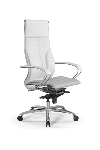 Кресло для руководителя Метта Samurai L1-10K - Infinity /Kc06/Nc06/K2cL(M06.B31.G04.W03) (Белый)