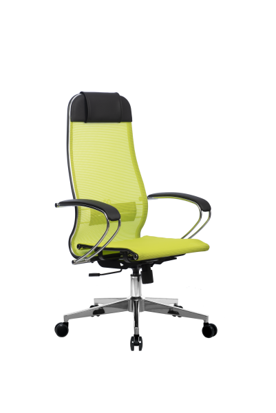 Кресло для руководителя Метта МЕТТА-12(MPRU)/подл.131/осн.004 (Зеленый)