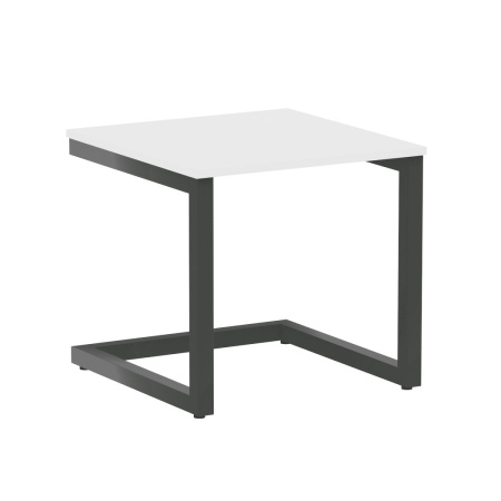 Компьютерный стол VR.SP-2-58G 580x600x550 (Белый/Антрацит Металл)