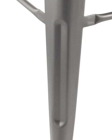 Стул барный TOLIX WOOD серебристый матовый (Стул барный Tolix серебристый, матовый)