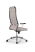 Кресло для руководителя Метта Sit 10 B1-117T - Extra /Um02/Wm12/T1bp-c(M09.B23.G18.W01) (Светло-бежевый)
