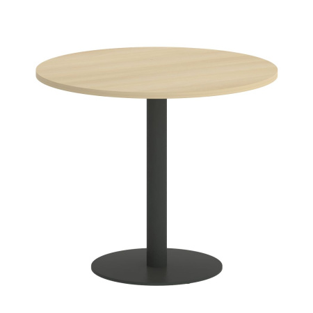 Стол круглый VR.SP-5-90.1 900x900x750 (Акация Лорка/Антрацит Металл)