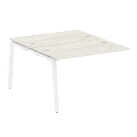 Проходной наборный элемент рабочей станции Metal System Style БА.ПРС-СП-2.2 1200x1475x750 (Дуб Наварра/Белый металл)