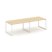 Стол переговорный SN-4O.SPRG-012.3 (2360х980х750) (Тиквуд Светлый/Металл Антрацит)