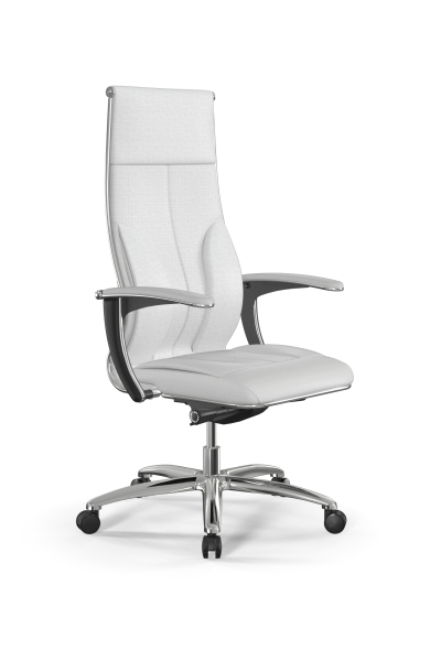 Кресло для руководителя Метта Samurai L1-11U - Infinity /Kc06/Wm06/U0mL-mL(M26.B31.G20.W03) (Белый)