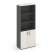 Шкаф высокий широкий SN.STS.E-101 (796х400х1982) (Антрацит/Тиквуд Светлый)