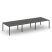 Рабочая станция 2-х сторонняя SN-6P.DRS-082 (3540х1632х750) (Тиквуд Светлый/Металл Антрацит)