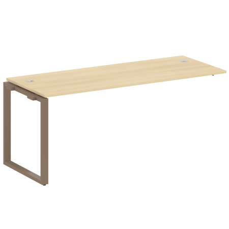 Проходной наборный элемент рабочей станции Metal System Style БО.ПРС-СП-1.5 1800x720x750 (Акация/Мокко металл)