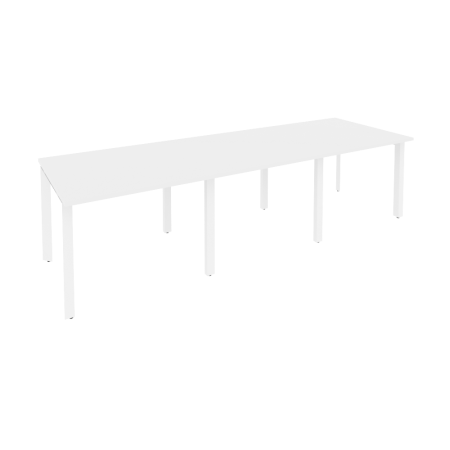 Стол переговорный Onix O.MP-PRG-3.1 2940x980x750 (Белый Бриллиант/Белый Металл)