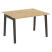 Стол переговорный на деревянных опорах Onix Wood OW.PRG-1.2 1180x980x750 (Тиквуд Светлый/Дуб Темный)