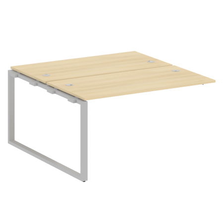 Проходной наборный элемент рабочей станции Metal System Style БО.ПРС-СП-2.3 1400x1475x750 (Акация/Серый металл)