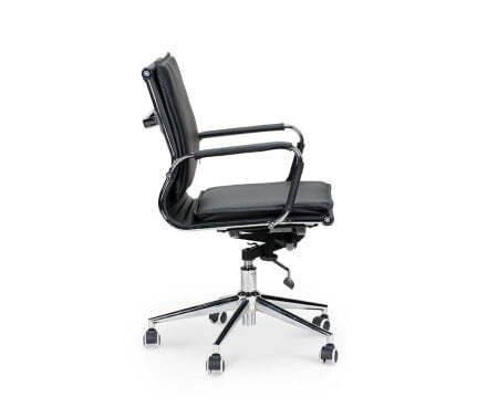 Харман LB / (black) хром / черная экокожа (Черный)