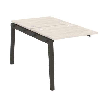 Наборный элемент рабочей станции на деревянных опорах Onix Wood OW.2.NRS-0.7 780x1475x750 (Денвер Светлый/Дуб Темный)