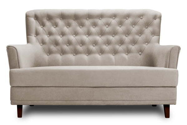 Диван 2-местный Caprize (1620x790x1000) Кремовый (Кремовый)