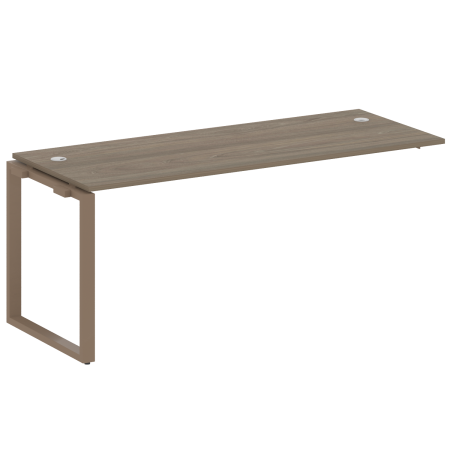 Проходной наборный элемент рабочей станции Metal System Style БО.ПРС-СП-1.5 1800x720x750 (Вяз/Мокко металл)