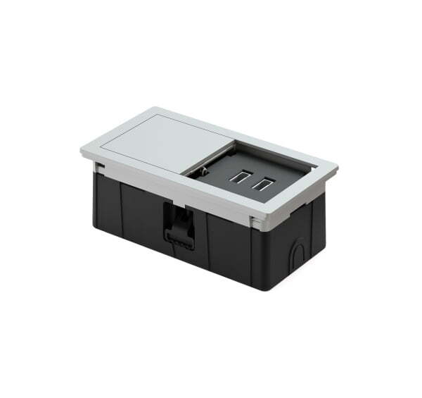 VERSA Mono Зарядка USB*2шт (АНОД.АЛЮМ)