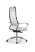 Кресло для руководителя Метта SynchroSit 10 B1-115K - X2+Extra /Um00/Wm12/K1cL(M23.B23.G18.W02) (Белый)