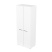 10Ш.005.1 Шкаф распашной  (800x450x1946) (Белый Премиум)
