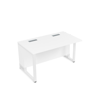 16СПН.182 Стол прямой бенч, начальный модуль  (1200x800x750) (Белый Премиум | Белый)