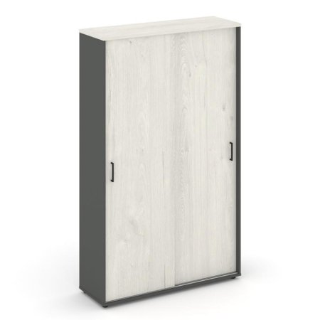 Шкаф-купе для одежды SN.SHK.E-003 (1200х400х1982) (Антрацит/Дуб Наварра)