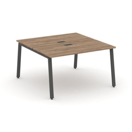 Рабочая станция 2-х сторонняя SN-6A.DRS-012 (1180х1432х750) (Дуб Табак/Металл Антрацит)