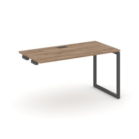 Стол-приставка к опорным элементам SN-4O.OPRS-004 (1580х600х750) (Дуб Табак/Металл Антрацит)