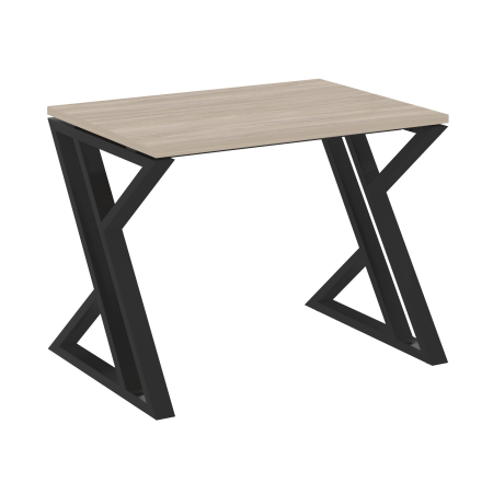 Стол рабочий VR.L-SRZ-1.7 980x720x750 (Дуб Аттик/Черный металл)