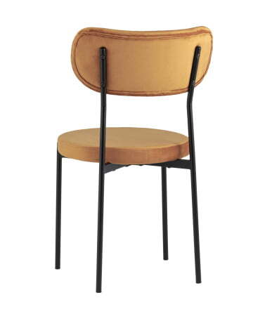 Стул Барбара велюр терракотовый (Стул Барбара терракотовый)