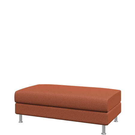 Диван Домино. Банкетка 2-местная. (Банкетка 2-местная sweet_orange)