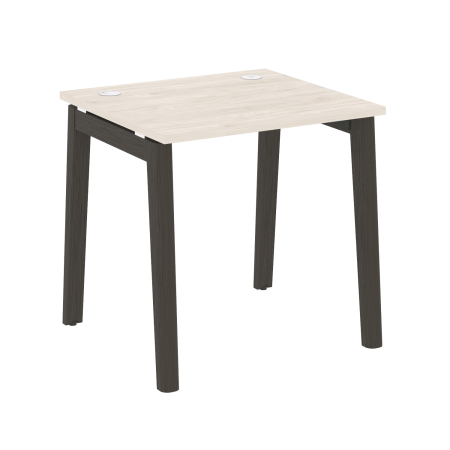 Стол рабочий на деревянных опорах Onix Wood OW.SP-0.7 780x720x750 (Денвер Светлый/Дуб Темный)