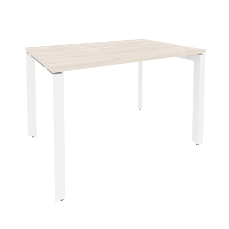 Стол рабочий на П-образном м/к Onix O.MP-SP-2.8 1180x800x750 (Денвер Светлый/Белый Металл)