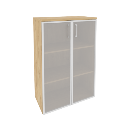 Шкаф средний широкий Onix O.ST-2.4R 800x420x1207 (Тиквуд Светлый)