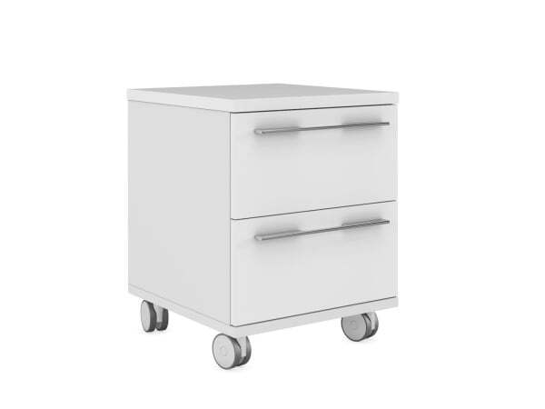 Тумба мобильная Emporio EMP201.HGW 450x480x590 (Белый глянец)