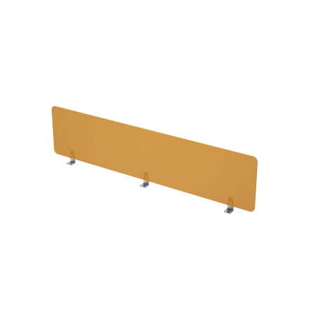 9БР.020.1 Барьер оргстекло, фронтальный (1400x4x300) (Orange)