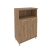 Шкаф First KST-2.1 800x430x1260 (Дуб Табак)
