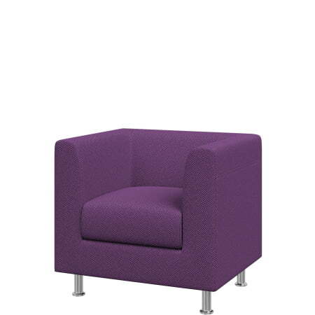 Диван Домино. Кресло. (Кресло sweet_rose_violet)