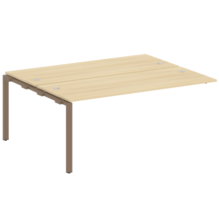 Проходной наборный элемент рабочей станции Metal System Style БП.ПРС-СП-2.5 1800x1475x750 (Акация/Мокко металл)