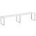 Рабочая станция Metal System Style БО.СМ-2.5 3600x720x750 (Дуб Наварра/Серый металл)