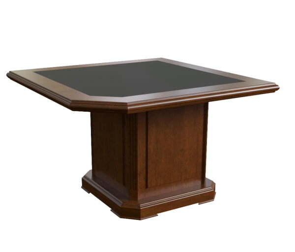 Элемент стола для переговоров угловой Washington 29703 1200x1200x760 (Темный орех)