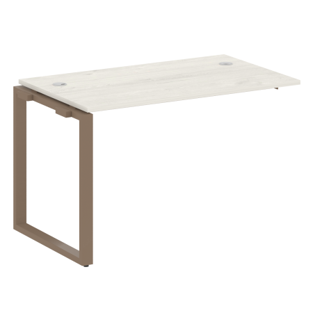 Проходной наборный элемент рабочей станции Metal System Style БО.ПРС-СП-1.2 1200x720x750 (Дуб Наварра/Мокко металл)