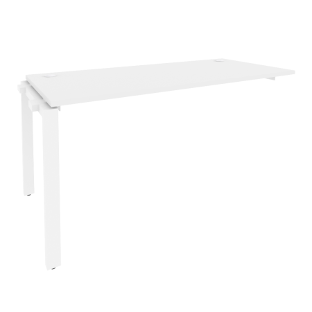 Наборный элемент рабочей станции на П-образном м/к Onix O.MP-1.NRS-4.7 1580x720x750 (Белый Бриллиант/Белый Металл)