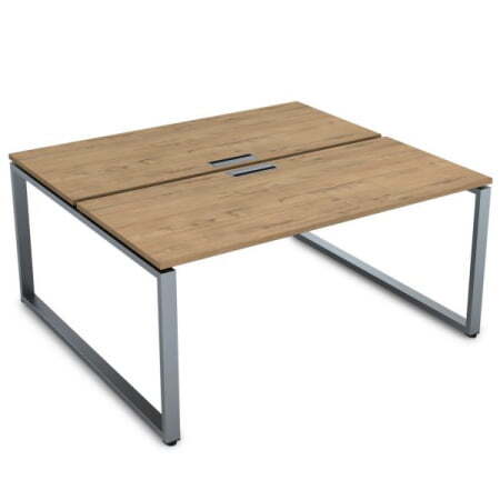 СБД-О.978 Стол системы БЕНЧ, на 2 рабочих места (1200x1435x750) (TeakwoodСерый)